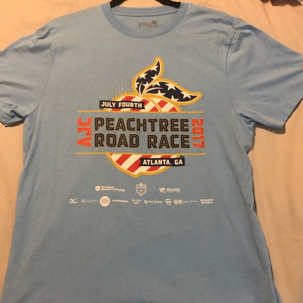 Peachtree Road Race Atlanta 2017 Commemorative tee